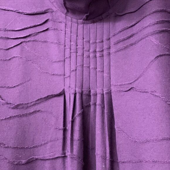 Jessica Howard Size XL grape color dress. With short babydoll sleeves - Picture 7 of 13